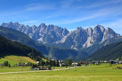 Pension Edelweiss Appartement Wimmer Gosau Esterno foto