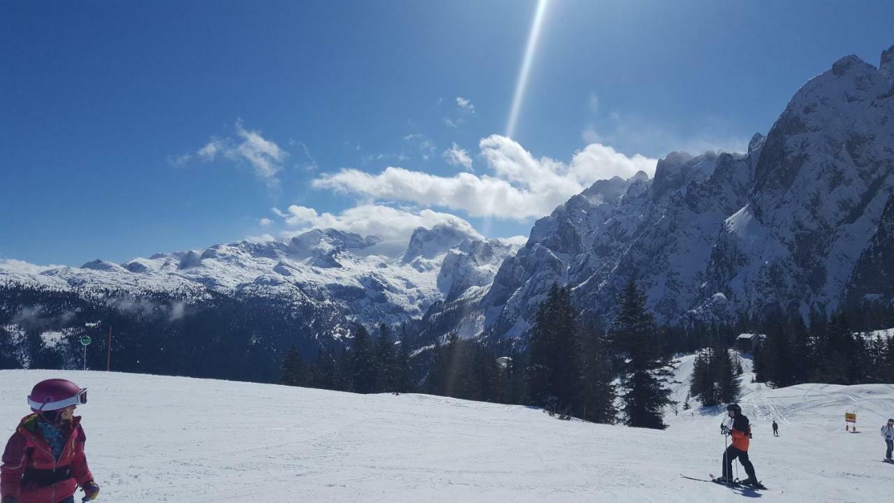 Pension Edelweiss Appartement Wimmer Gosau Esterno foto