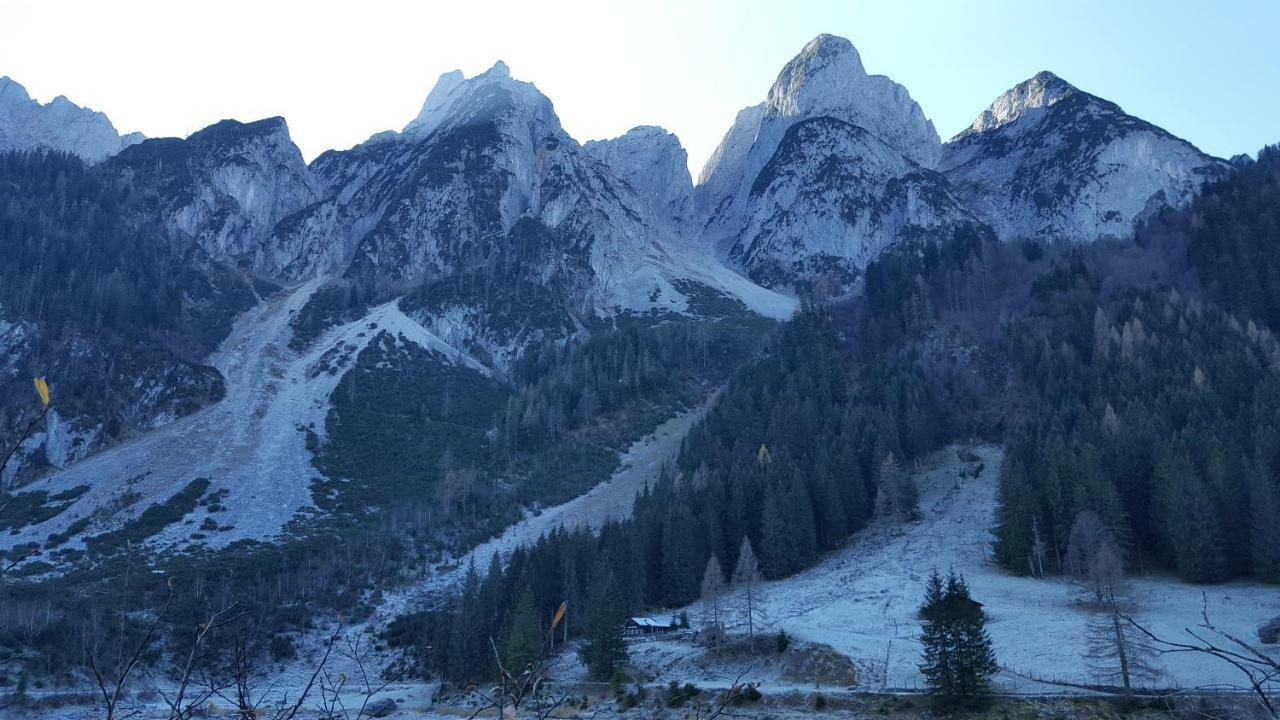 Pension Edelweiss Appartement Wimmer Gosau Esterno foto