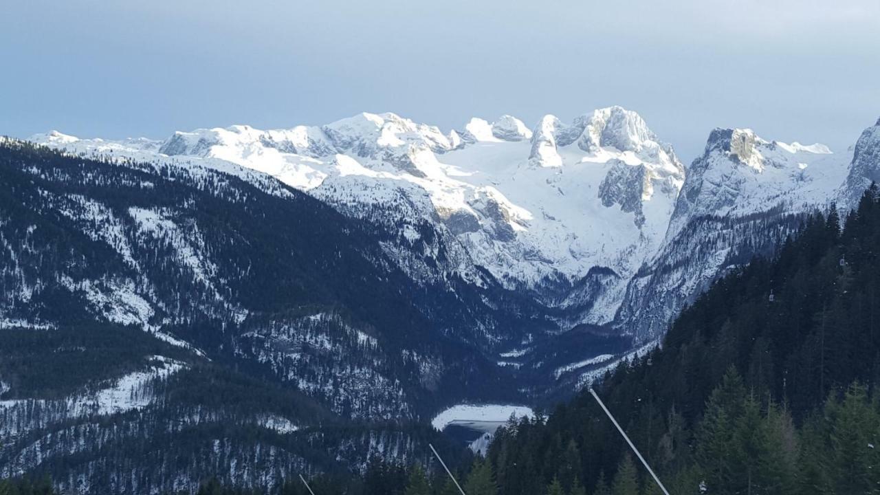 Pension Edelweiss Appartement Wimmer Gosau Esterno foto